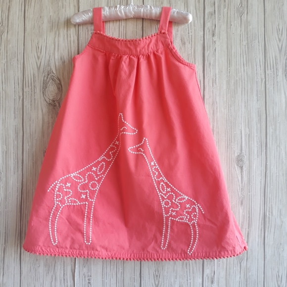 Gymboree Sunny Safari Giraffe Shift Dress Size 2T